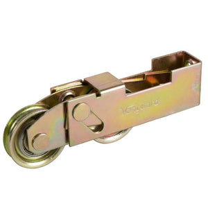 Sliding Glass Patio Door 1-1/4" Tandem Steel Ball Bearing Rollers With 3/4" Wide Housing
