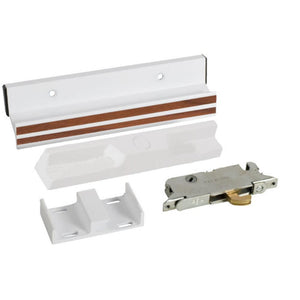 Patio Door Standard Mortise-Style Handle 3-15/16" Screw Holes - White