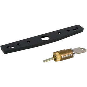 Sliding Glass Patio Door Outside Pull Spacer & Cylinder - Black - Reflect Window & Door