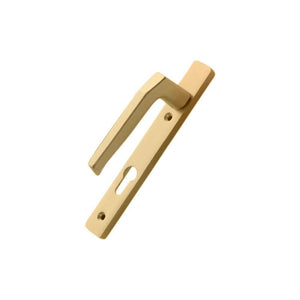 Sliding Glass Door Multi-Point Handle With 4-3/4" Screw Holes - Gold