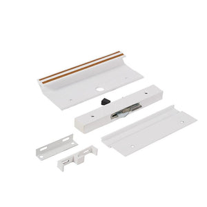 Sliding Glass Door Low Profile Handle Set - White