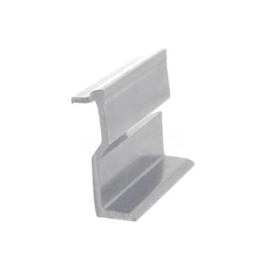 Sliding Glass Door 2-3/8" Fixed Panel Holder - White