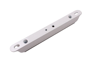 Keeper for Two-Point 7-1/2" Mortise Lock - White