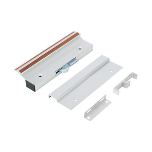 Sliding Glass Patio Door Aluminum Standard Profile Hook-Style Surface Mount Handle; 4-15/16" Screw Holes - Aluminum