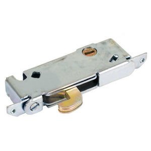 Mortise Lock 1/2" Wide Round End Face Plate with Vertical Keyway