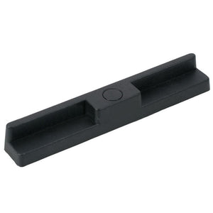 Sliding Glass Patio Door Plastic Outside Pull 3-15/16" and 4-15/16" Screw Holes for Indal Doors - Black