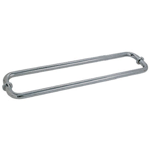 Shower Door 18" Back-to-Back Towel Bar With Metal Washers