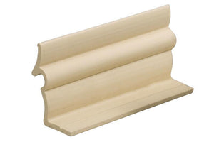 Sliding Window Fixed 3" Length Panel Holder - Cream