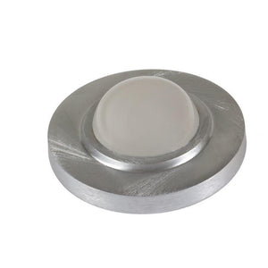 Wall Mounted Convex Type Door Stop - Satin Chrome