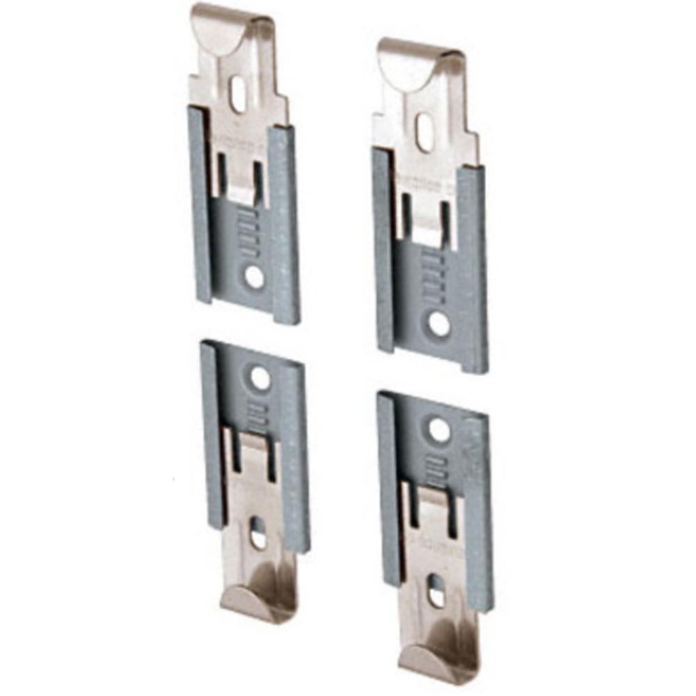 Adjustable Mirror Clip Set for 1/4 Beveled Mirror