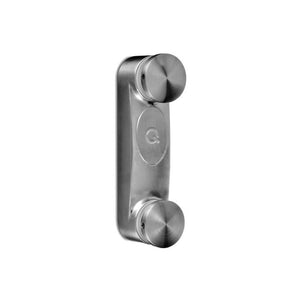 Q-railing Easy Glass Blok Glass Adapter (Fascia Mount) (Double Round Standard) (Glass 5/16" - 11/16") (Exterior)