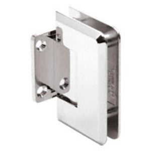 Shower Door Pinnacle Series Wall Mount Short Back Plate Hinge