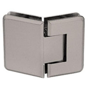 Shower Door Pinnacle Series Adjustable 135 Degree Glass-to-Glass Hinge