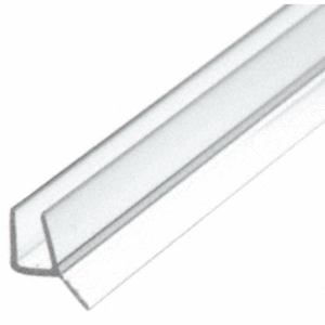 Swinging Shower Door Dual Durometer PVC Seal and Wipe - 31" Long