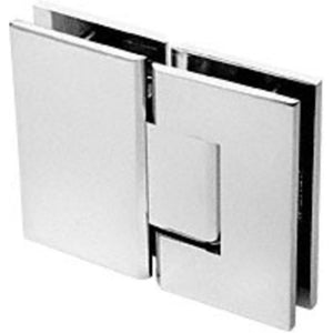 Shower Door Vienna Series Glass-to-Glass Hinge with Internal 5 Degree Pin