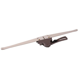 Truth Hardware Opposite Hand 20-1/2" Single Pull Lever Window Operator 1/2" Space For Housing - Brown