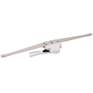 Truth Hardware Regular Hand 20-1/2" Single Pull Lever Window Operator 1/2" Space For Housing - White