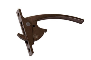 Truth Hardware Casement Window Locking Handle With 2-3/8" Screw Holes - Medium Bronze