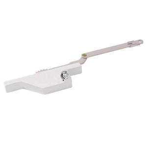 Truth Hardware Dyad Right Hand Casement Window Operator With 5" Link Arm - White