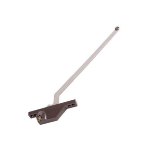 Truth Hardware Front Mount Left Hand Casement Window Operator With 13-1/2" Arm - Brown