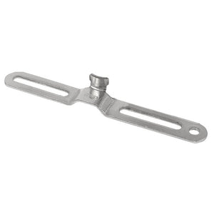 Truth Hardware 4-19/32" Steel Casement Window Latch Keeper with 1/2" Offset