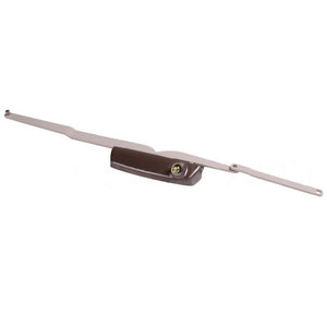 Truth Hardware Left Hand Dual Arm Maxim Casement Window Operator - Brown