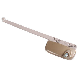 Truth Hardware Ellipse Single Arm Left Hand Casement Window Operator With 9-1/2" Arm - Coppertone
