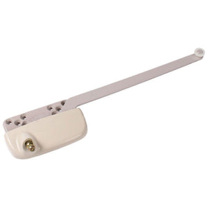 Truth Hardware Ellipse Single Arm Beige Right Hand Casement Window Operator With 9-1/2" Arm