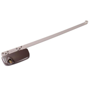 Truth Hardware Ellipse Single Arm Right Hand Casement Window Operator With 13-1/2" Arm - Brown