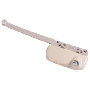 Truth Hardware Ellipse Single Arm Left Hand Casement Window Operator With 7-1/2" Arm - Beige