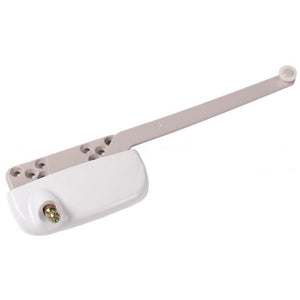 Truth Hardware Ellipse Single Arm Right Hand Casement Window Operator With 7-1/2" Arm - White