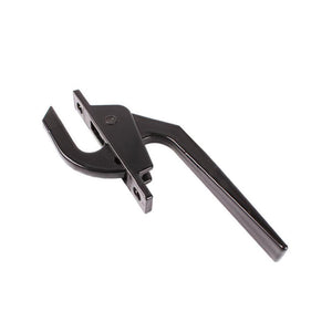 Truth Hardware Black Casement Window Security Locking Handle with 2-3/8" Mounting Holes