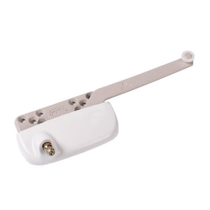 Truth Hardware Ellipse Single Arm Right Hand Casement Window Operator With 6" Arm - White