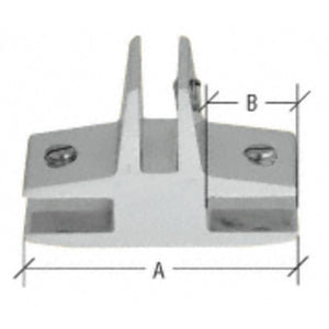 Anodized 3-Way 90 Degree "T" Standard Connector for 3/8" Glass