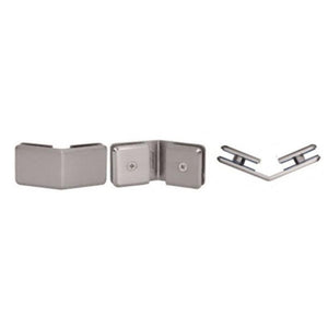Beveled 135 Degree Glass-to-Glass Clamp - Reflect Window & Door