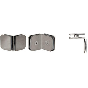 Monaco Series 90 Degree Glass-to-Glass Clamp - Reflect Window & Door