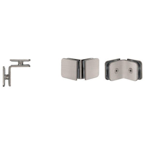 90 Degree Traditional Style Glass-to-Glass Clamp - Reflect Window & Door