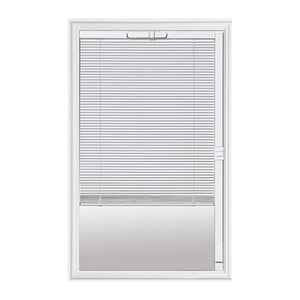 Residential Door Insert with Blinds Between Glass - PVC - Low-E Argon - 20 x 64