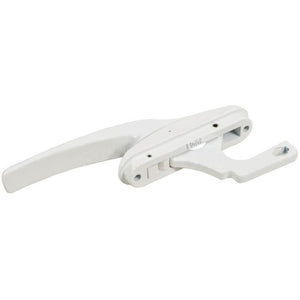 Casement Window Locking Handle with 13/16" Projection Hook - White