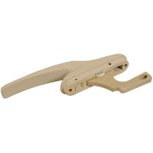 Casement Window Beige Security Locking Handle with 13/16" Projection Hook