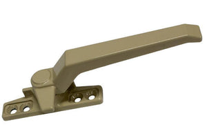 Casement Window Right Hand Locking Handle With 2-1/4" Screw Holes - Beige