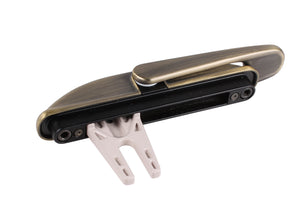 Roto Hardware Antique Brass 1-1/2" Long Fork Multi-Point Locking Window Handle