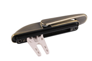 Roto Hardware Antique Brass 1-1/2" Long Fork Multi-Point Lock Handle
