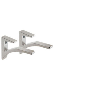 Aluminum Shelf Bracket for 3/8" to 1/2" Glass