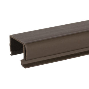 AluminArt Storm Door Tri-Lite Window Snap-In Channel - Brown