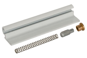 Residential Swinging Screen/Storm Door White Hinge Set - 3/4" Back