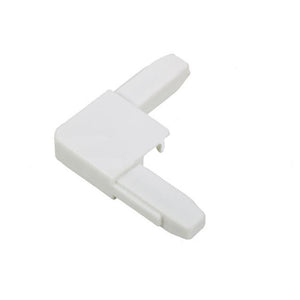 Residential Swinging Screen/Storm Door White 1-3/8" Screen Corner