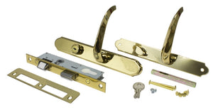 Storm Door Handle - Brass