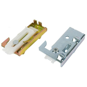 Closet Door Steel Bracket and Nylon Bottom Guide
