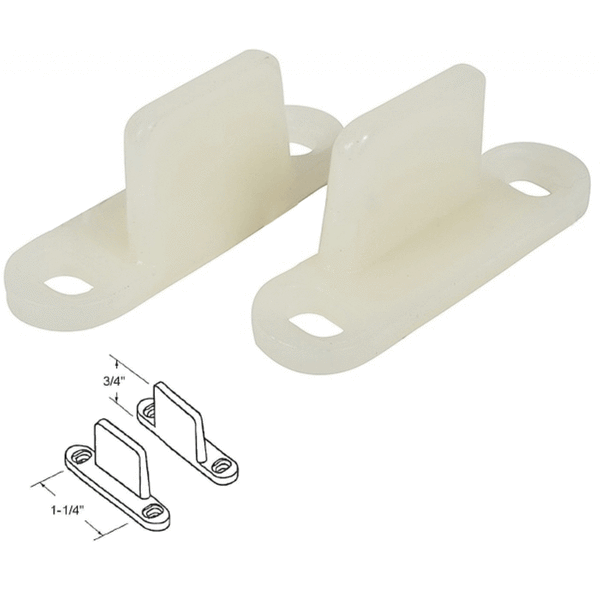 Closet Door Nylon Guides